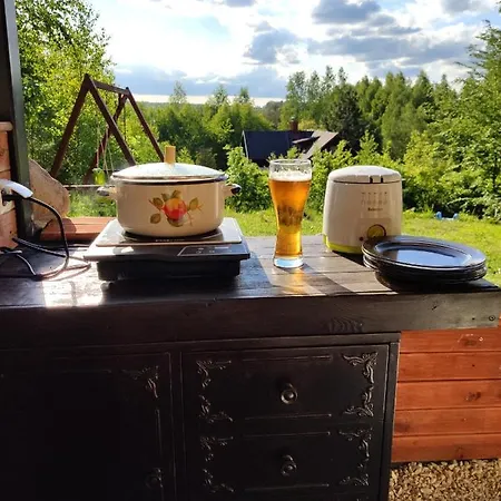 Kuleszowka Na Kaszubach Z Balia Ogrodowa Βίλα