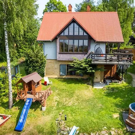 Vila Kuleszowka Na Kaszubach Z Balia Ogrodowa *