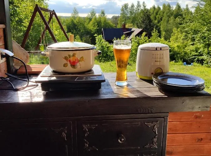 Kuleszowka Na Kaszubach Z Balia Ogrodowa ヴィラ