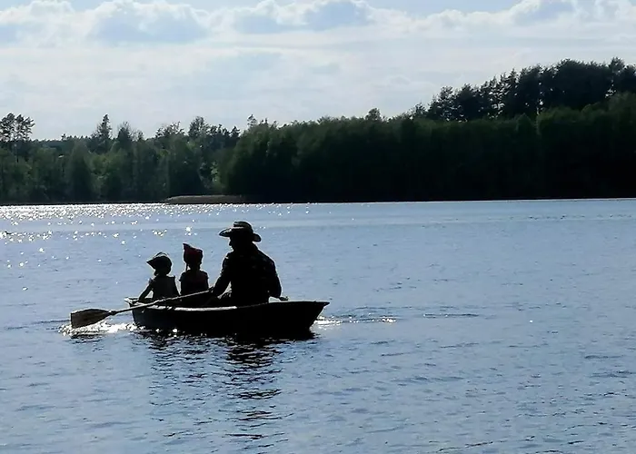 ヴィラ Kuleszowka Na Kaszubach Z Balia Ogrodowa Gowidlino