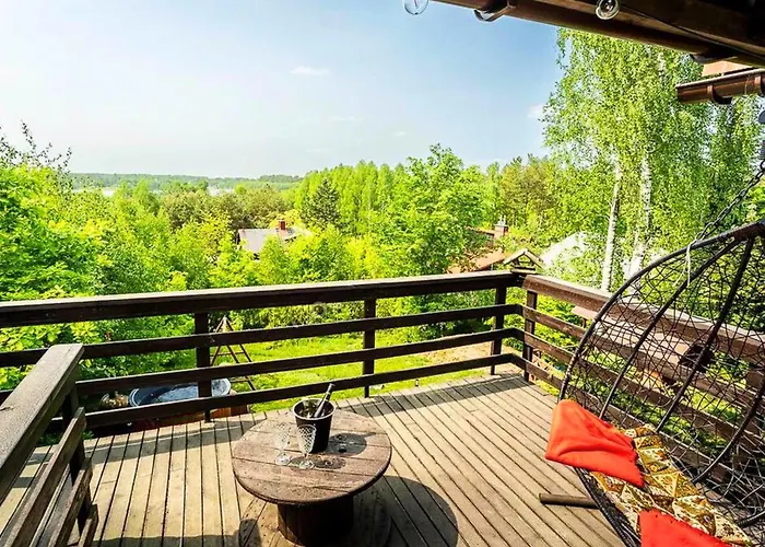 ヴィラ Kuleszowka Na Kaszubach Z Balia Ogrodowa Gowidlino