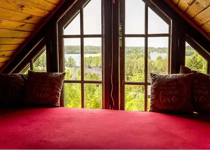 ヴィラ Kuleszowka Na Kaszubach Z Balia Ogrodowa *