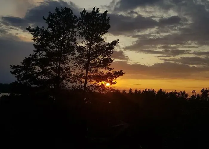 ヴィラ Kuleszowka Na Kaszubach Z Balia Ogrodowa Gowidlino